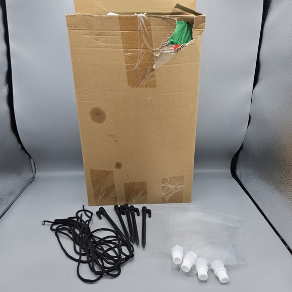 LED Airblown 7Ft Christmas Tree Inflatable Santa Star Presents Snowman Reindeer - Picture 7 of 7